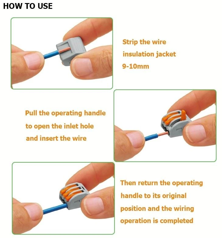 How do I connect my Wago connector?