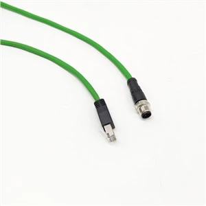 M12 D-RJ45 Ethernet-kaapelin koodi