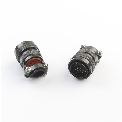MS3116F -20-24 P sotilasmetalliliitin 24Pin